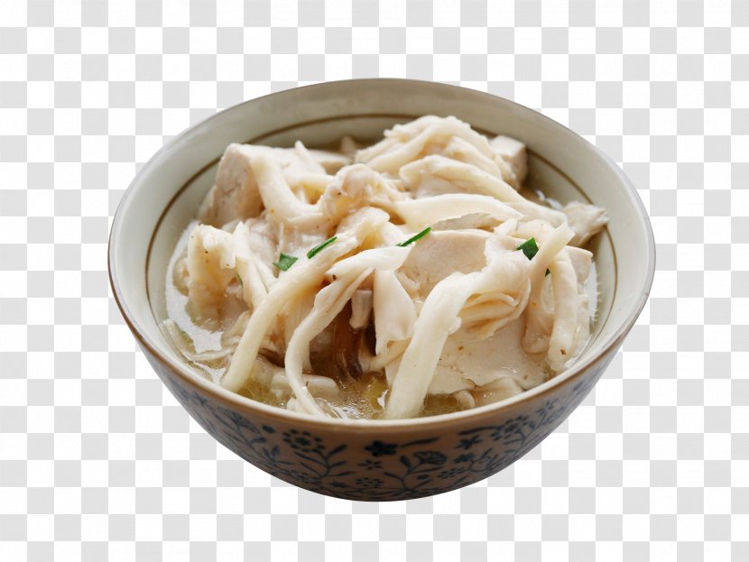 Vegetarian Cuisine Udon Chinese Thai - Food - Free To Pull The Mushroom Curd Material Transparent PNG