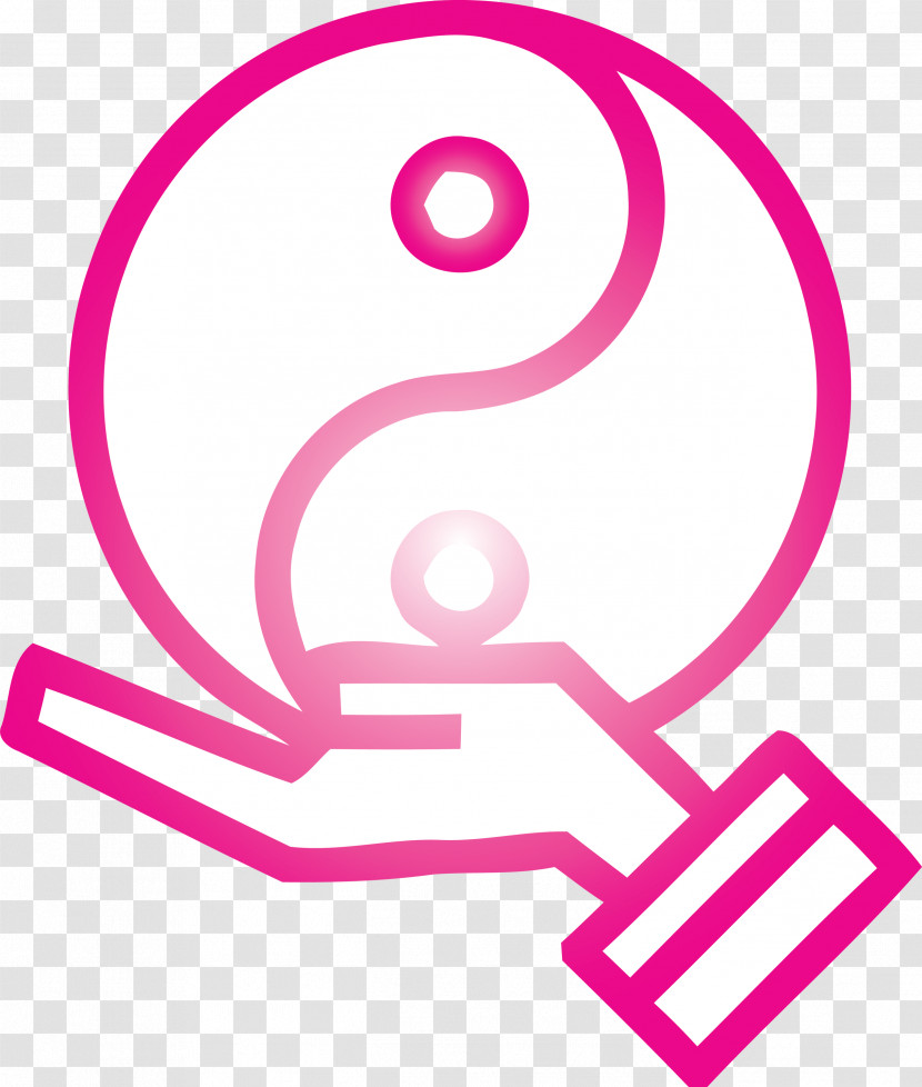 Pink Magenta Line Symbol Line Art Transparent PNG