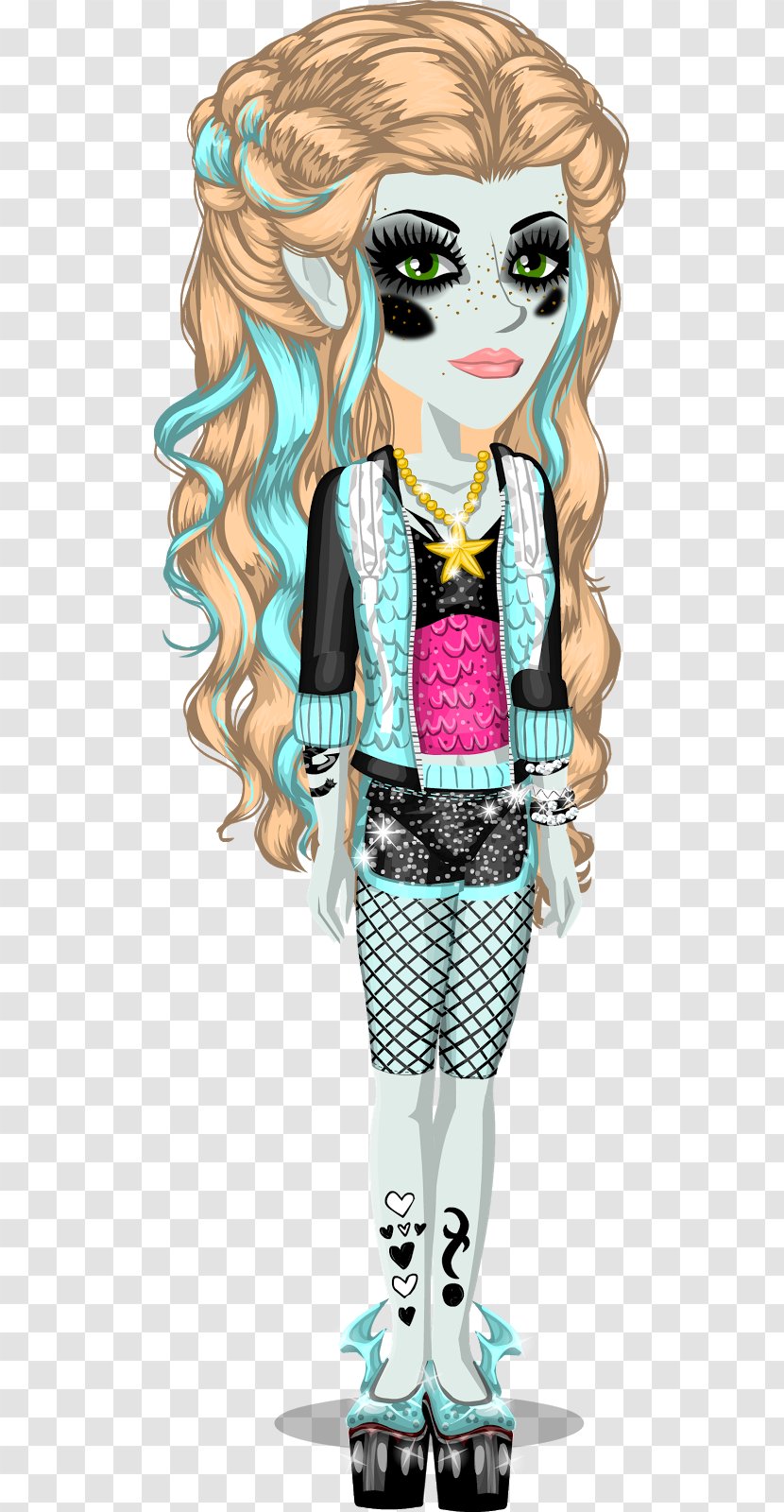 MovieStarPlanet Photography Monster High - Erin Fitzgerald - Girly Transparent PNG