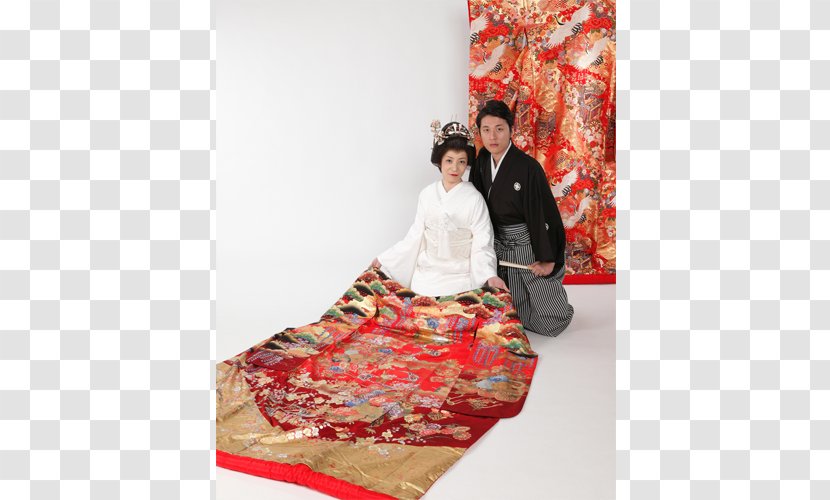 Tablecloth Kimono Maroon Tradition - Textile - Hanada Transparent PNG