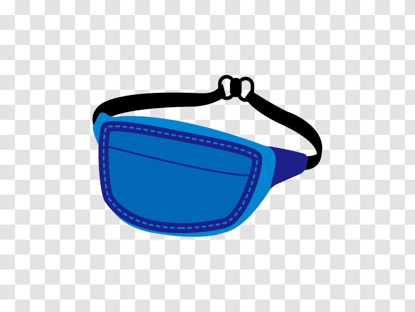 Goggles Handbag Porch - Cobalt Blue - Bag Transparent PNG