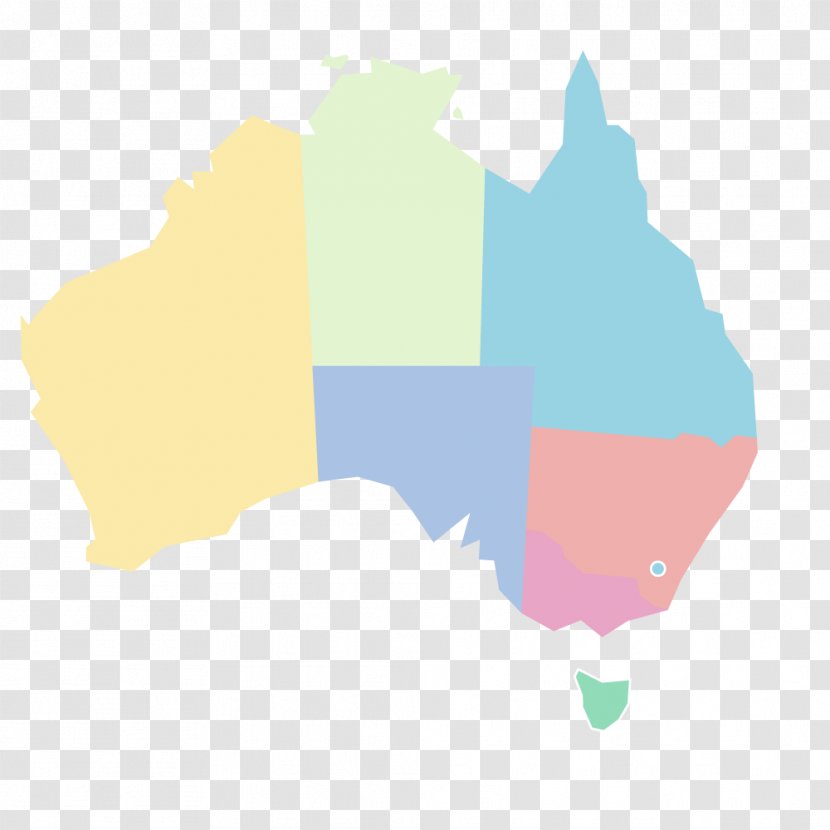 Australia Blank Map - Sky Transparent PNG