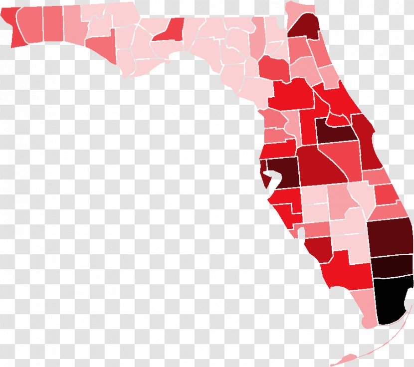 Polk County, Florida Union Palm Beach County Miami-Dade Demographics Of - Red Transparent PNG