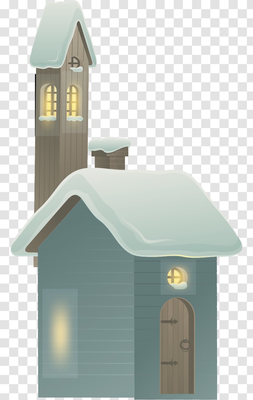 Roof Angle Elevation Siding - Housing Material Winter Transparent PNG