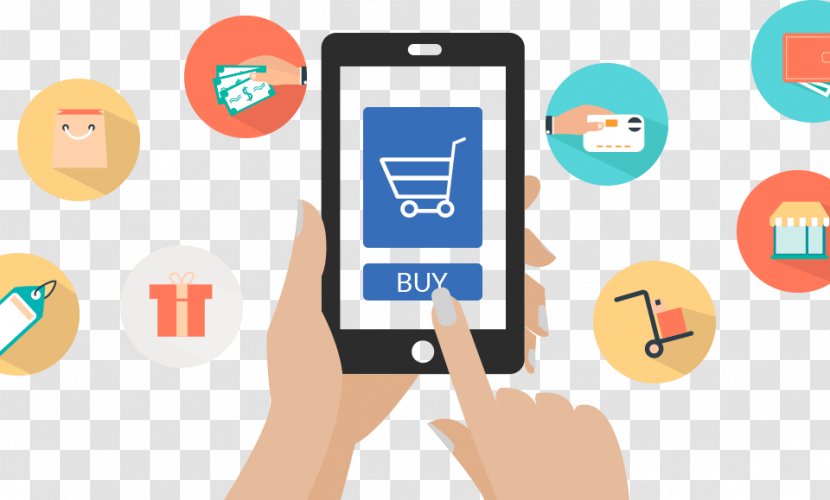 Mobile Commerce E-commerce App Development Handheld Devices - Internet - Smartphone Transparent PNG