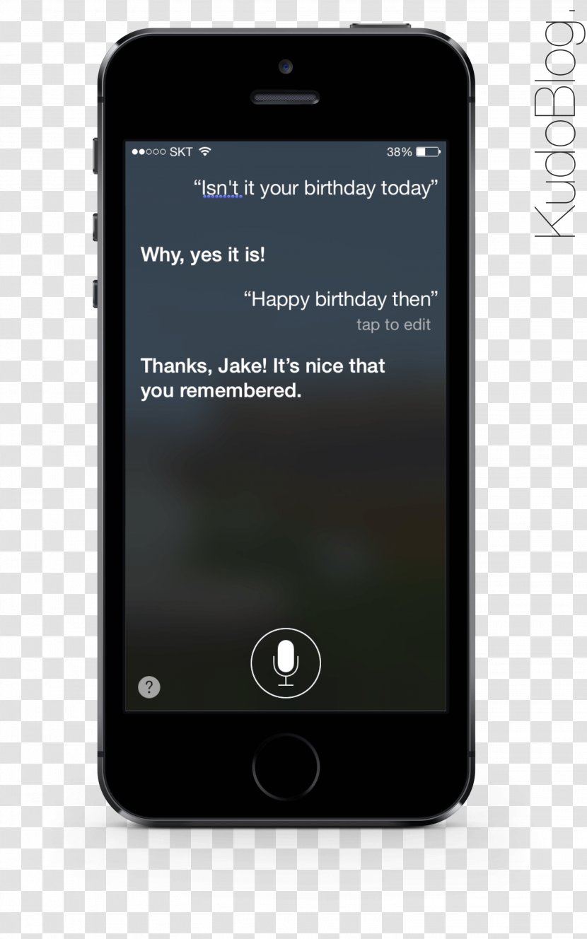 Feature Phone Smartphone Mobile Phones Siri - Birthday Transparent PNG