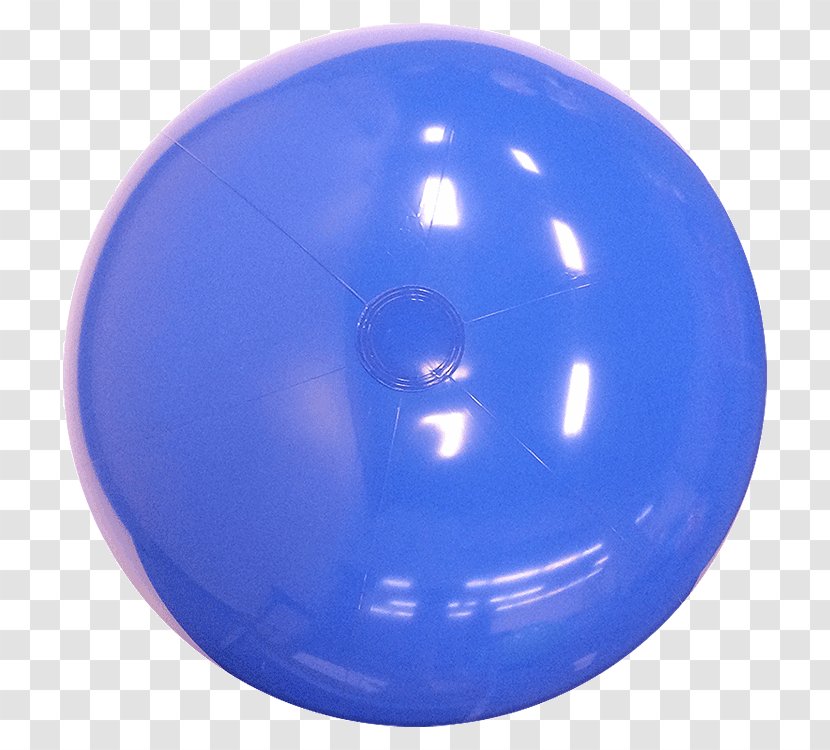 Plastic Sphere Product - Electric Blue - Beach Ball Transparent PNG