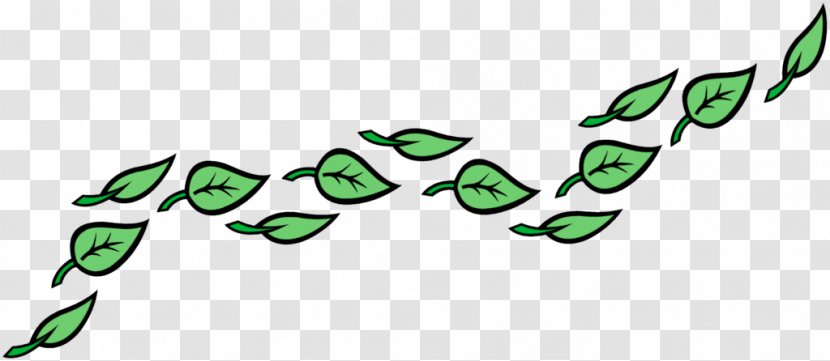 Leaf Plant Stem Art Clip - Artwork - Wind Leaves Transparent PNG