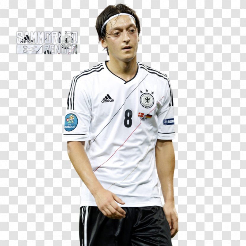 Mesut Özil 2010 FIFA World Cup Germany National Football Team UEFA Euro 2012 Jersey - Clothing - Neck Transparent PNG