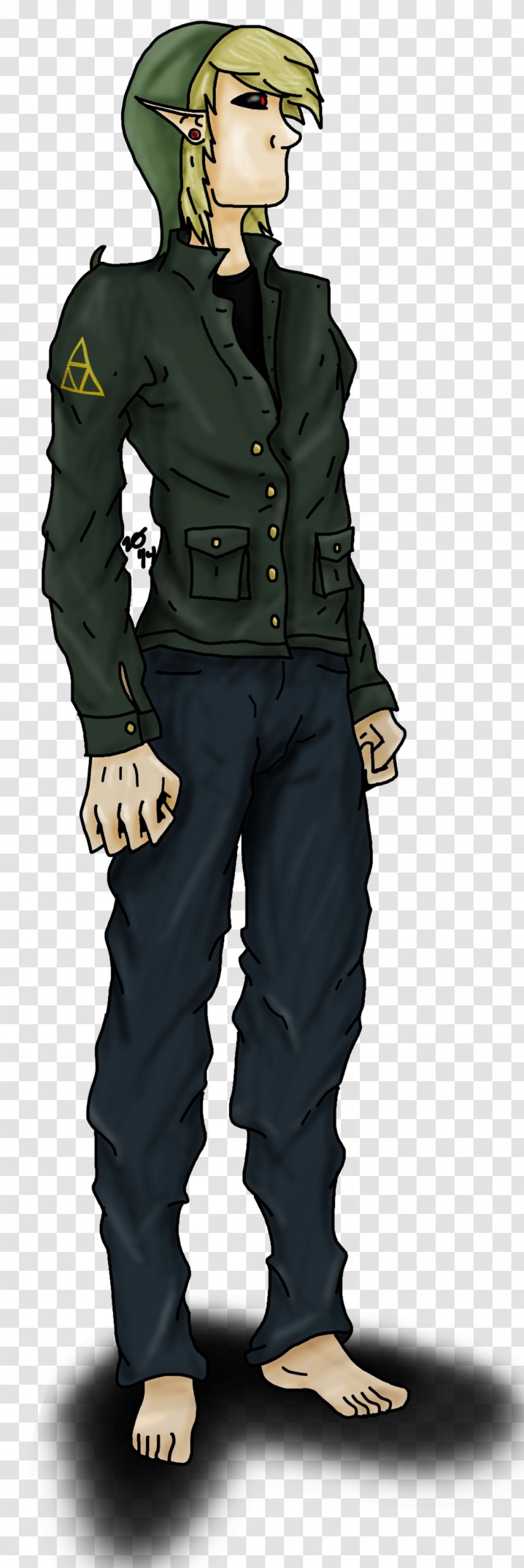 Soldier Military Uniform Creepypasta Cartoon - Character - Ben Drowned Transparent PNG