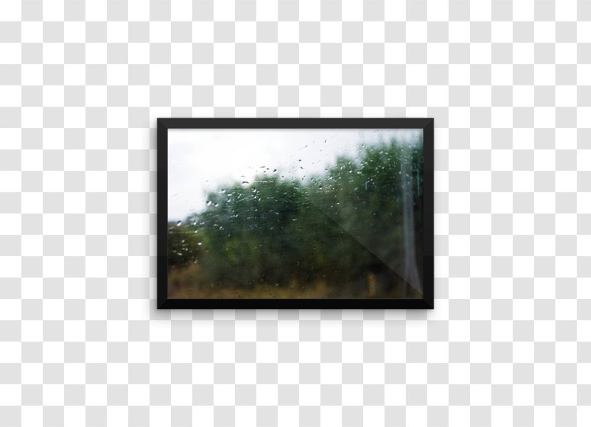 Window Picture Frames Wall Train Paper - Rain - Hammy Havoc Transparent PNG