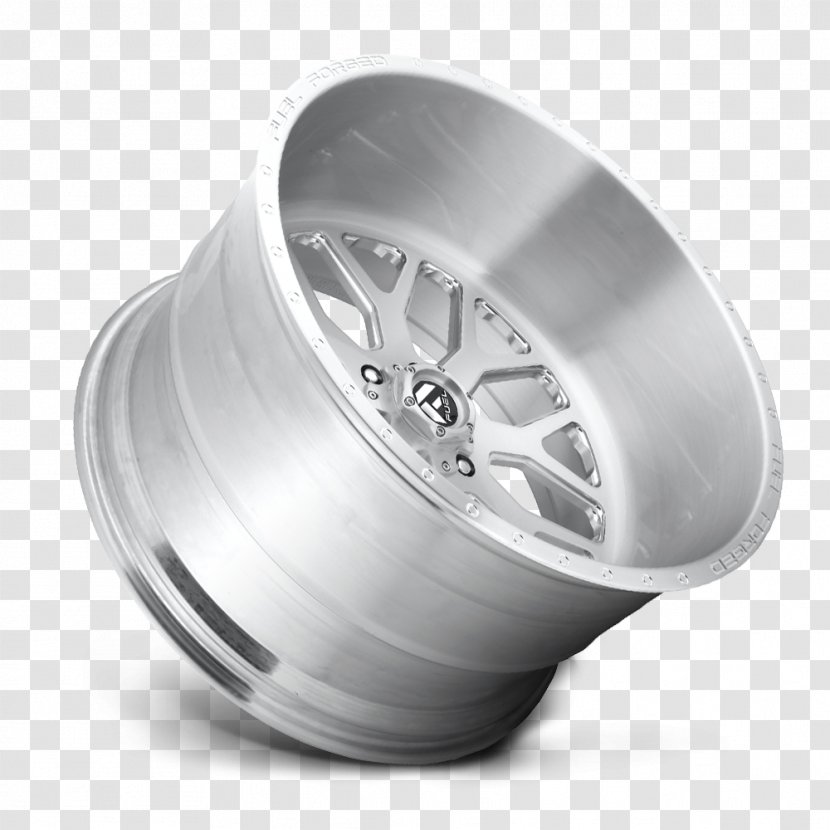 Wheel Forging Rim CARiD Fuel - 6061 Aluminium Alloy - Brushed Transparent PNG