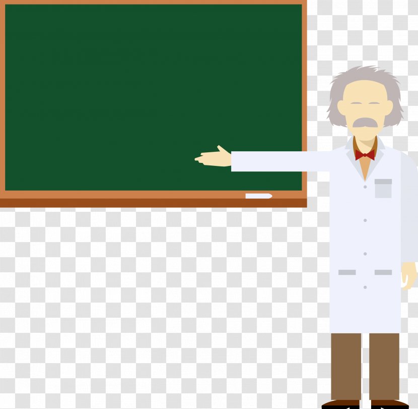 Scientist Euclidean Vector Experiment - Yellow - Scientists Elderly Transparent PNG