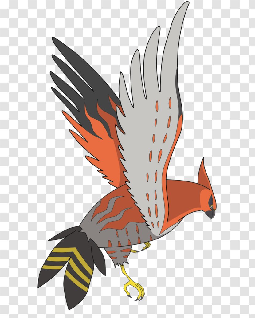 Pokémon FireRed And LeafGreen Talonflame - Feather - Falcon Transparent PNG