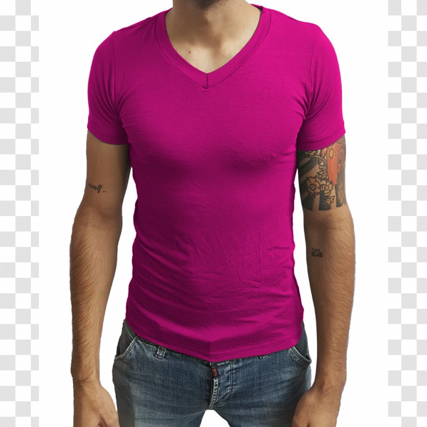 T-shirt Fashion Collar Polo Neck - Sleeve Transparent PNG