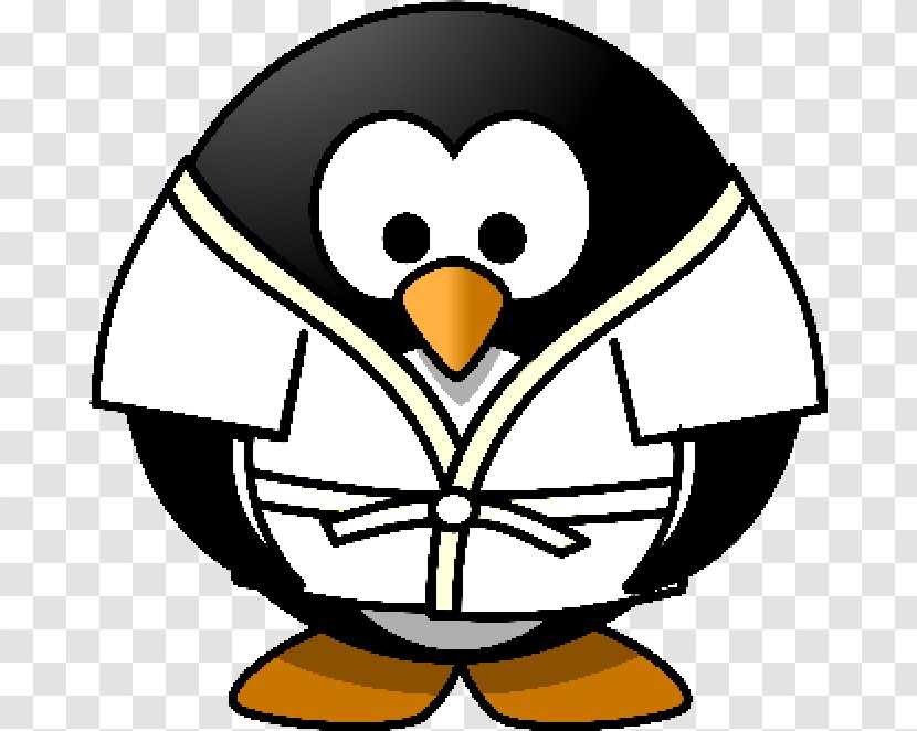 Penguin Judogi Sport Clip Art Transparent PNG