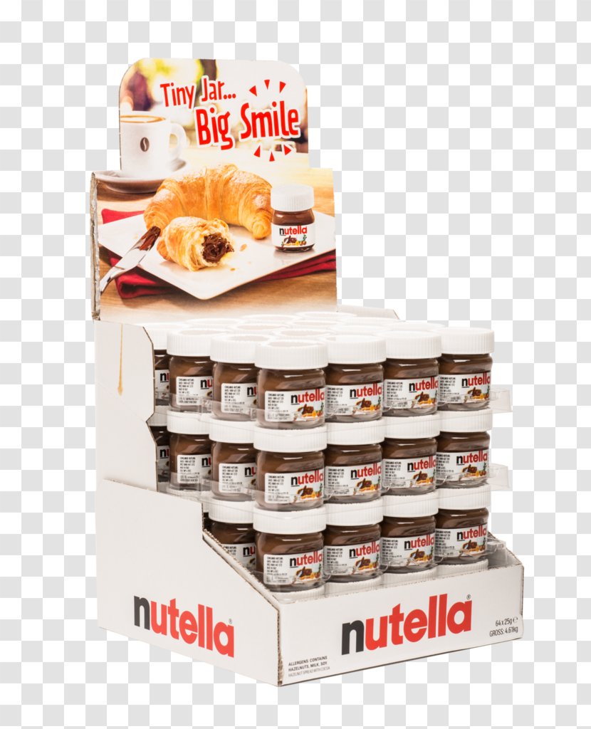 Ferrero Spread 25 G Nutella Jar Hazelnut SpA Transparent PNG