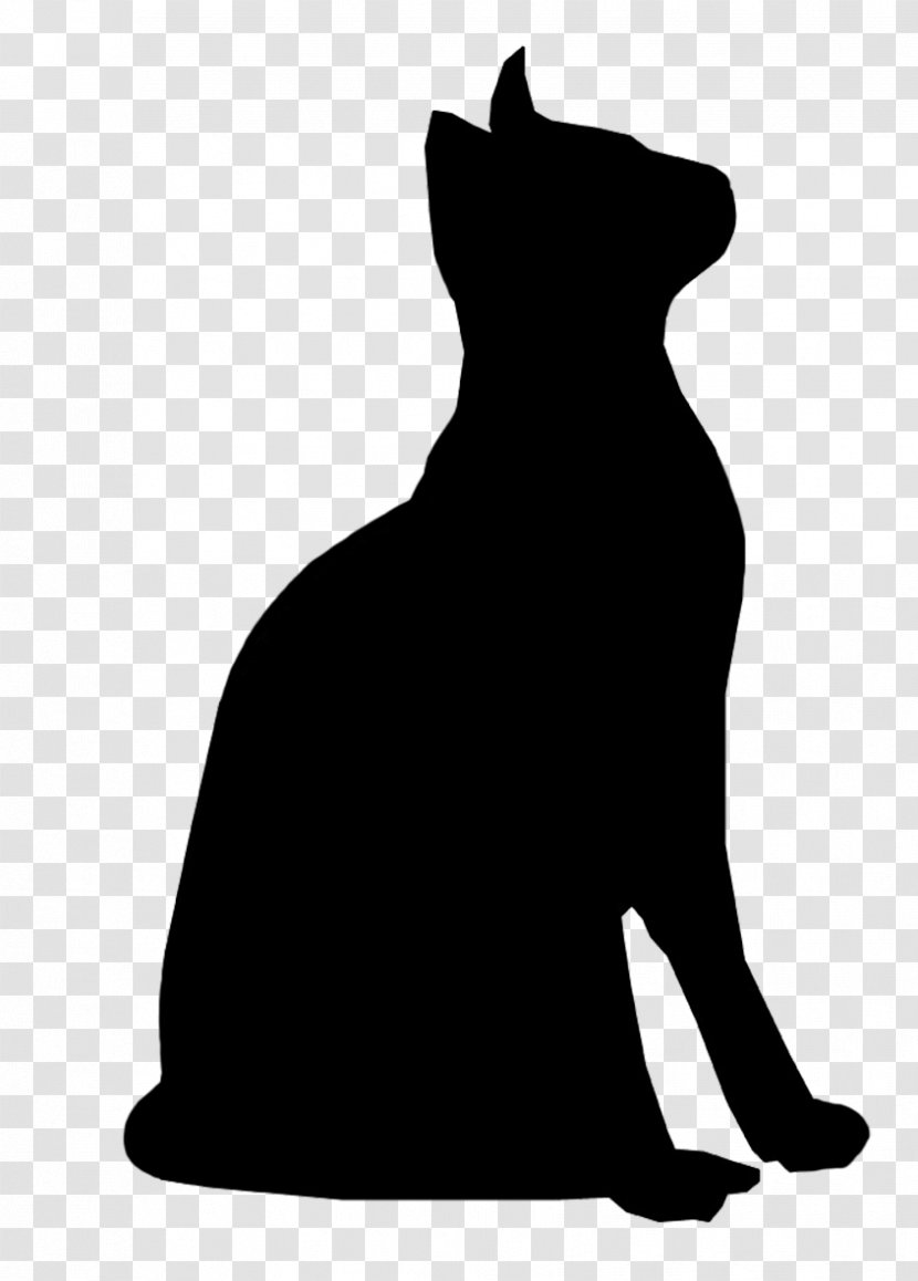 Cat Silhouette Drawing Clip Art - Domestic Longhaired Transparent PNG