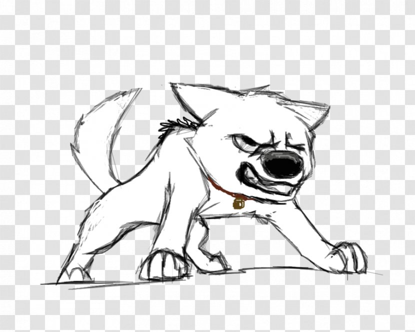Dog Breed Bolt Drawing Sketch - Cartoon - Angry Pictures Transparent PNG