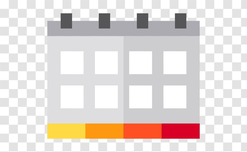 Color Calendar - Rectangle - Text Transparent PNG