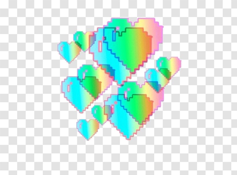 Clip Art Pixel Sticker Adobe Photoshop - Frame - Photobooth Hearts Transparent PNG