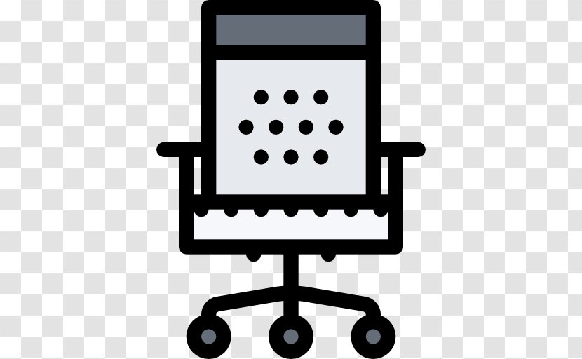 Furniture Template Clip Art - Office - Desk Chairs Transparent PNG