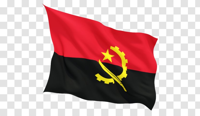 Flag Of Angola National Somalia - Throw Pillow Transparent PNG