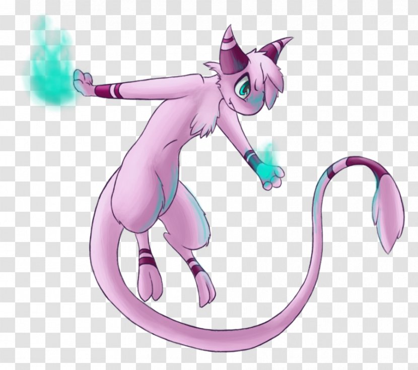 Cat Mewtwo Pokémon Meowth - Flower Transparent PNG