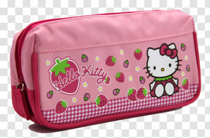 Hello Kitty Pencil Case - Box - Pink Transparent PNG