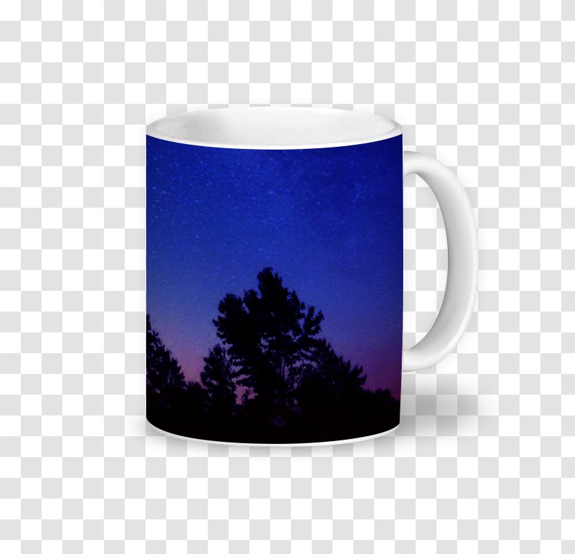 Mug Purple Sky Plc - Cup - Tree With Basket Transparent PNG