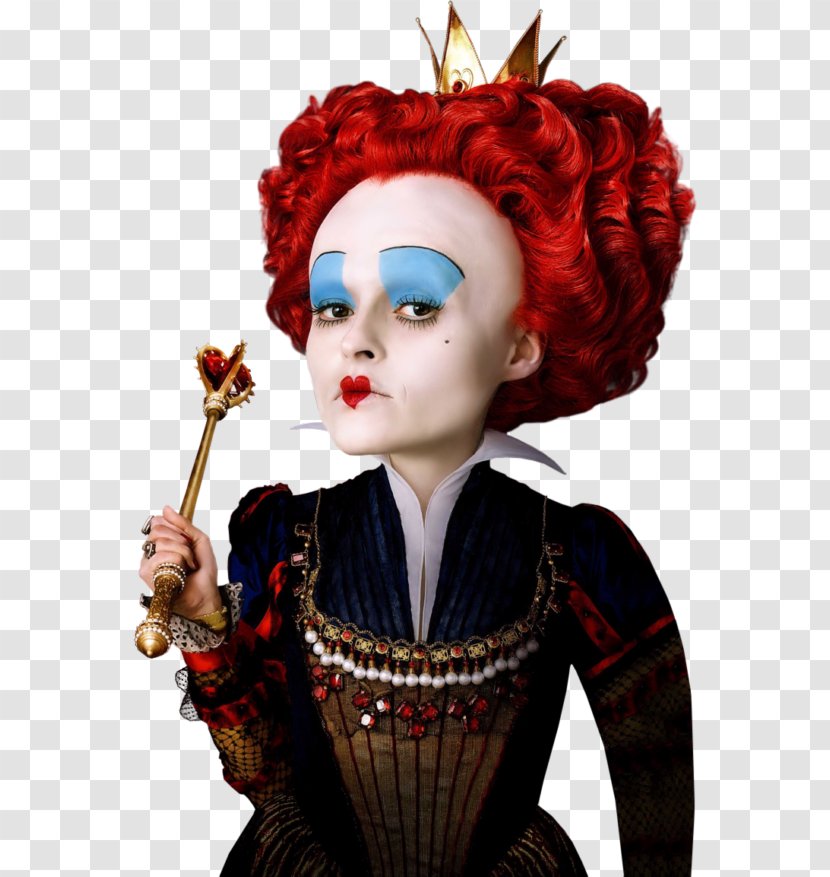 Helena Bonham Carter Alice In Wonderland Red Queen Alice's Adventures Mad Hatter Transparent PNG