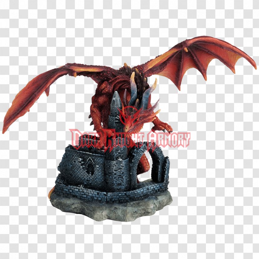Dragon Medieval Fantasy Figurine Castle - Elf Transparent PNG