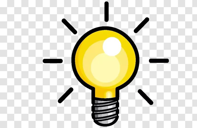 Incandescent Light Bulb Lamp Clip Art Transparent PNG