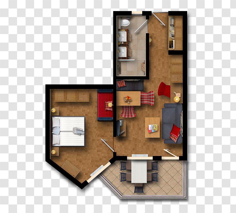 Floor Plan Furniture Property Square Meter - Room Drawing Transparent PNG
