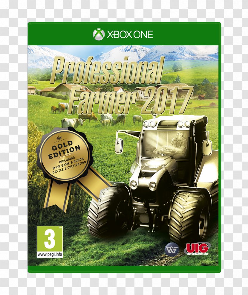 Farming Simulator 17: Platinum Edition Xbox One Industry Giant II Professional Farmer 2017 Video Games - Vehicle - Knowledge Transparent PNG