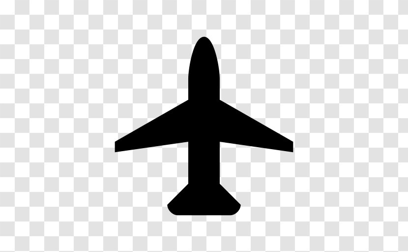 Airplane Airport Photography - Black And White Transparent PNG