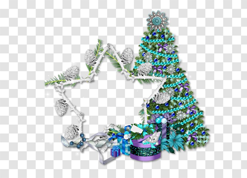 Christmas Ornament Tree Blue - Playstation Portable - Album Transparent PNG