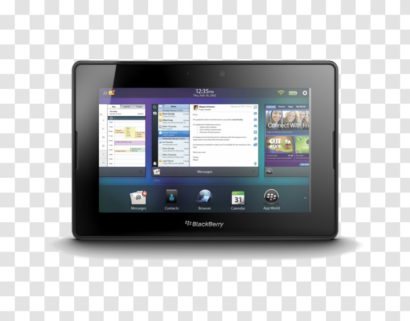 BlackBerry PlayBook Tablet OS Mobile Phones - System - Blackberry Transparent PNG