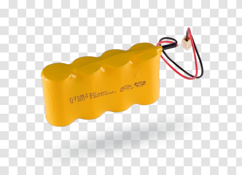Electric Battery Rechargeable Nickel–cadmium Alkaline Ampere Hour - Yellow - Ftp Clients Transparent PNG