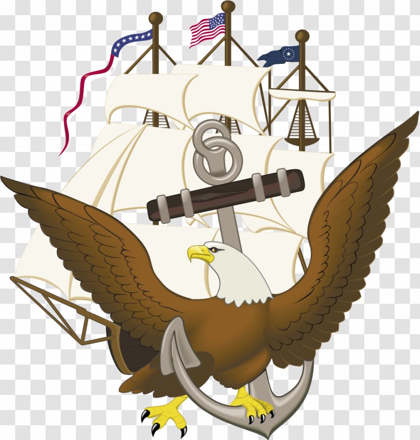 Symonds Flags And Poles Flag Of The United States Navy Officer - Marine Corps - Anchor Transparent PNG