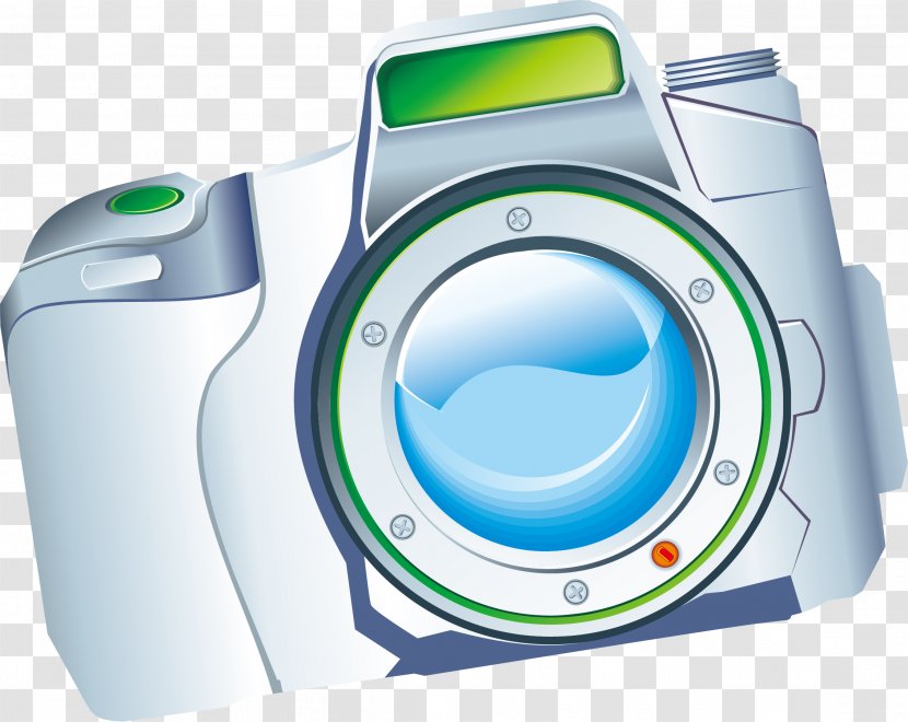 Camera Clip Art - Logo - Vector Element Transparent PNG