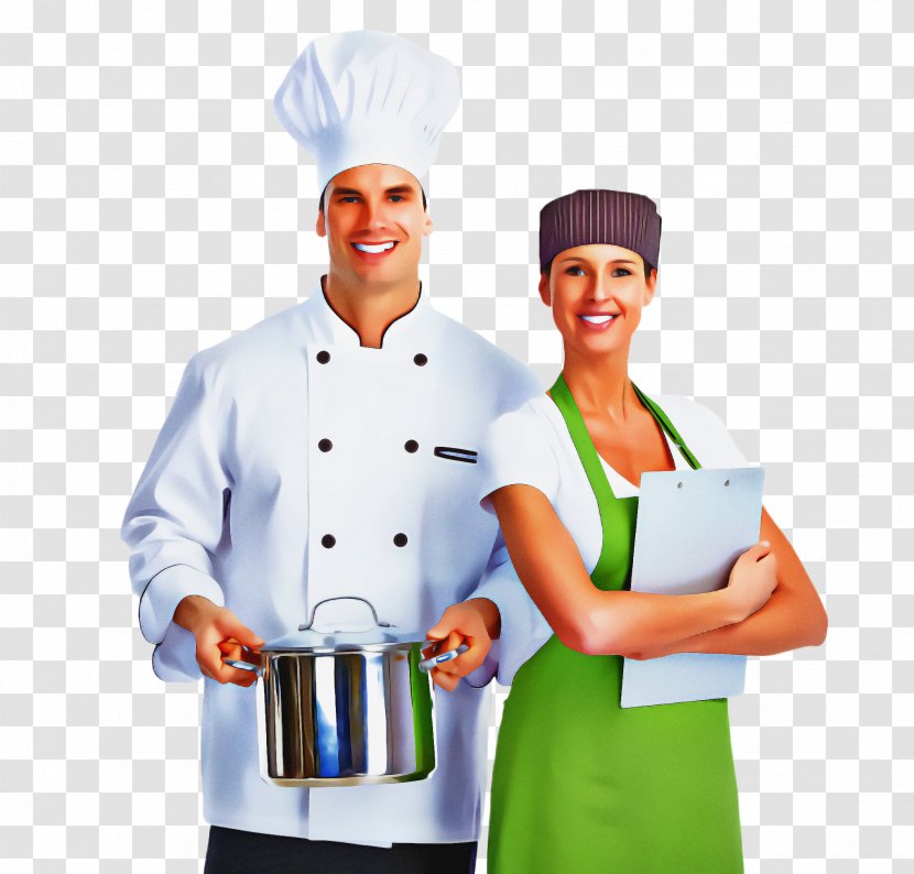 Cook Chef's Uniform Chef Chief Workwear - Cooking Service Transparent PNG