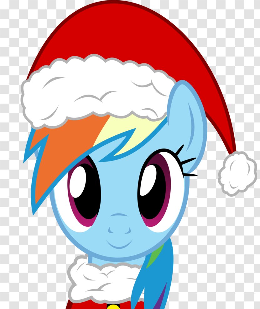 Rainbow Dash Applejack Apple Bloom Sunset Shimmer Christmas - Watercolor Transparent PNG