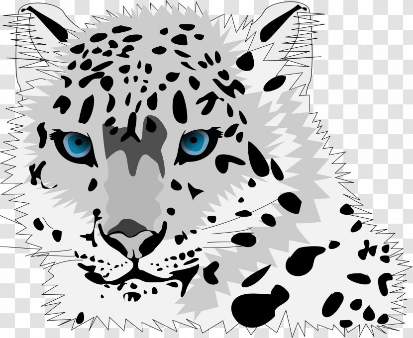 Amur Leopard Snow Cartoon Cat Clip Art - Organism - Cliparts Transparent PNG