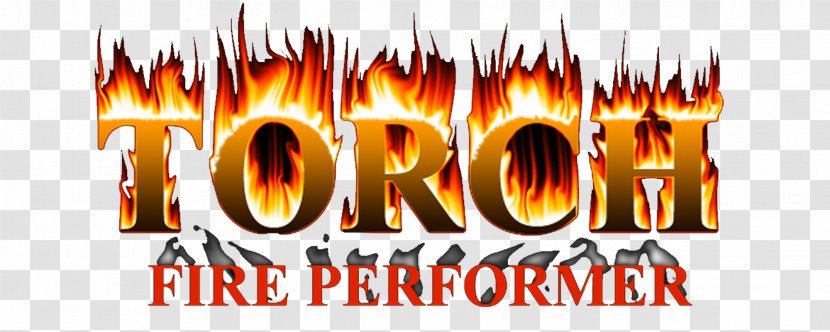 Torch Fire Performance Logo Heat - Text Transparent PNG