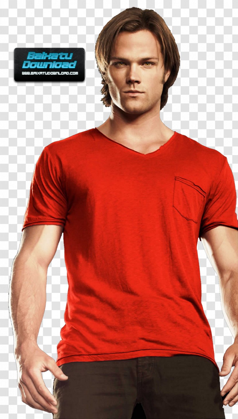 Jared Padalecki T-shirt Dean Winchester Sam Supernatural - T Shirt Transparent PNG