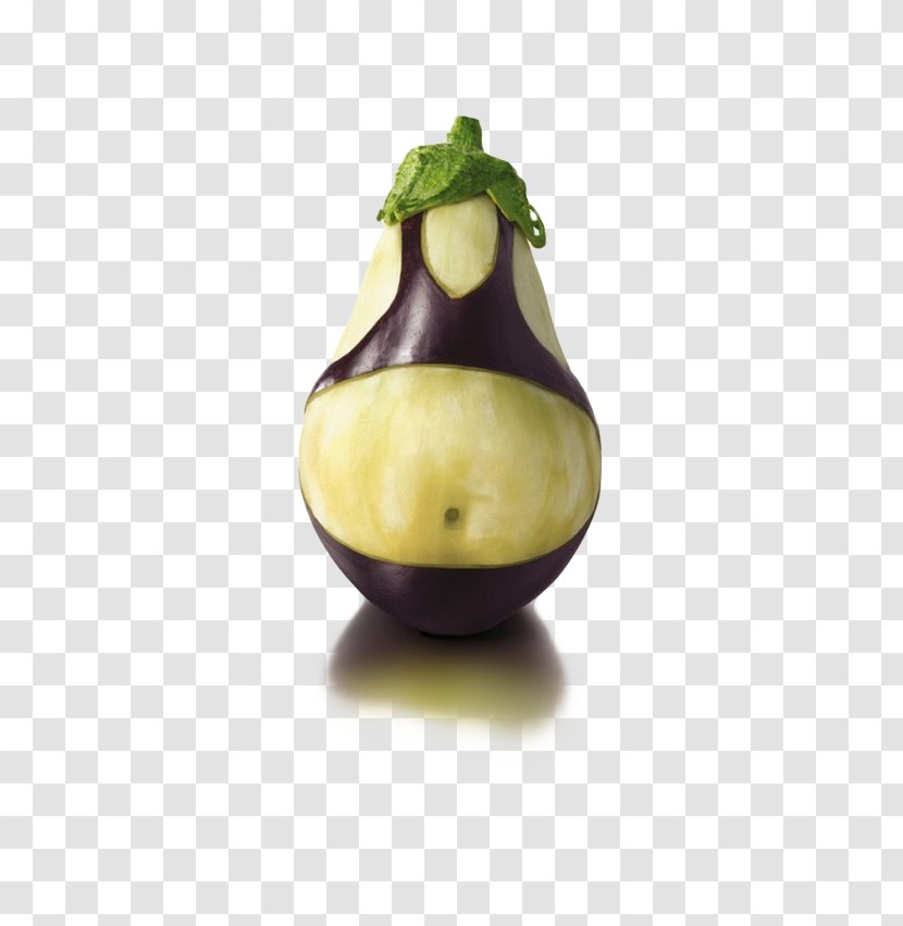Hamburger Eggplant Recipe Fruit Vegetable - Anthropomorphic Picture Of Transparent PNG