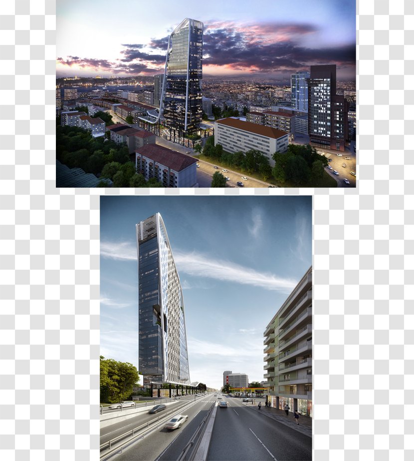 RMJM Istanbul Architecture Barbaros Boulevard - Skyline - Skyscraper Transparent PNG