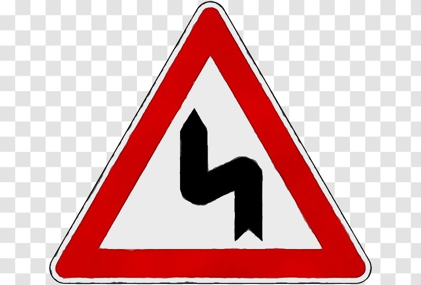 Sign Traffic Signage Line Triangle - Symbol Transparent PNG