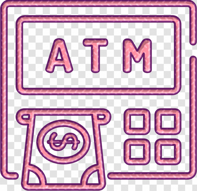 Atm Icon Atm Machine Icon Finance Icon Transparent PNG